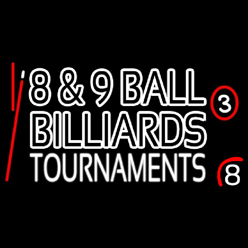 8 And 9 Ball Billiards Tournaments Neonkyltti