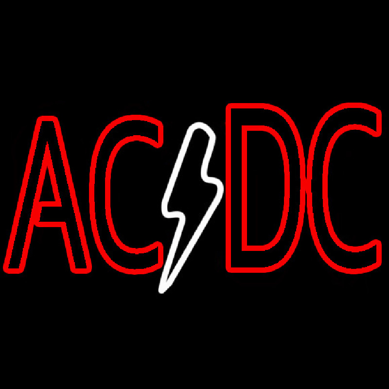 Ac Dc Band Music Neonkyltti