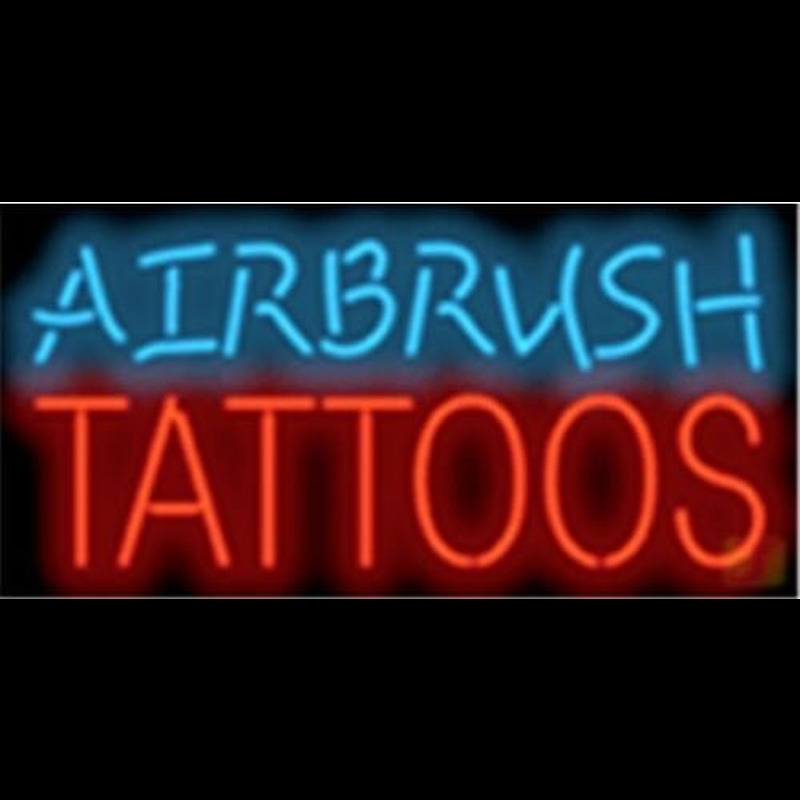 Airbrush Tattoos Neonkyltti