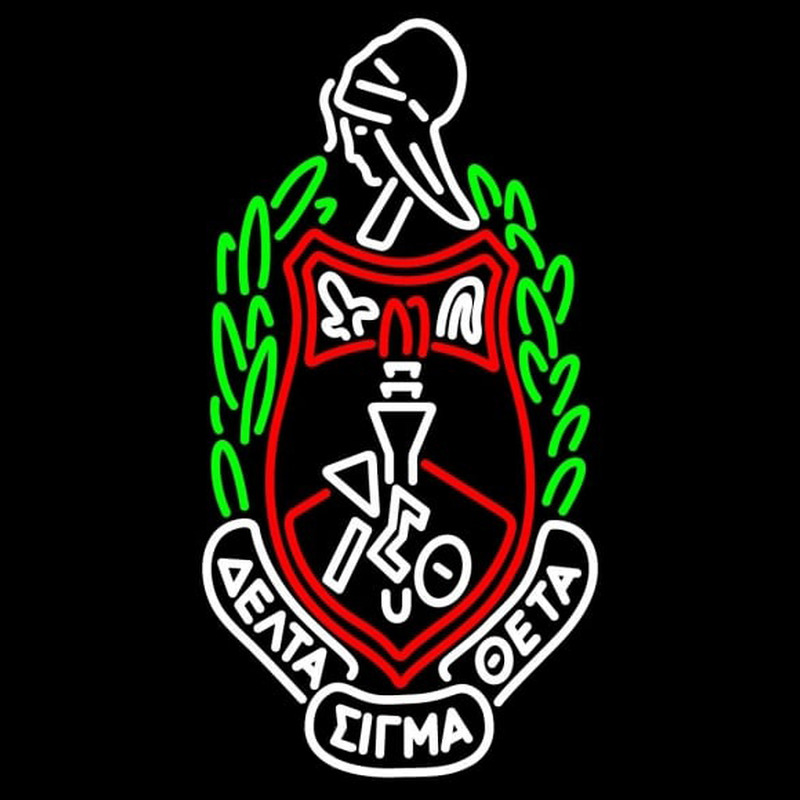 Alpha Gamma Sigma Fraternity Logo Neonkyltti