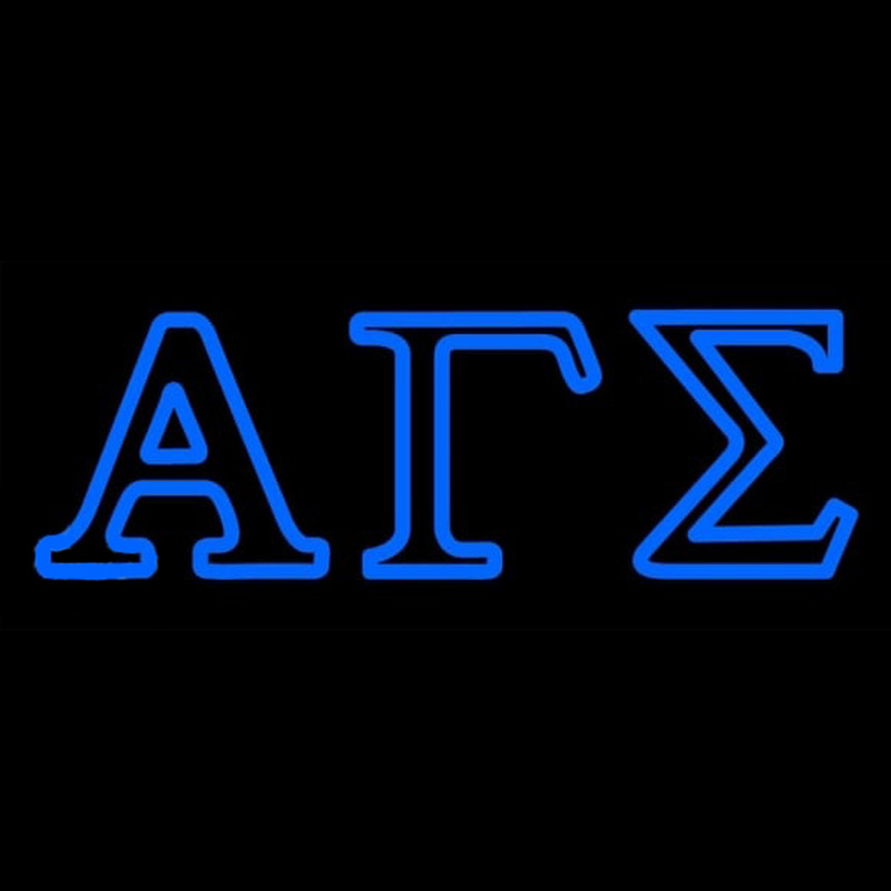 Alpha Gamma Sigma Neonkyltti