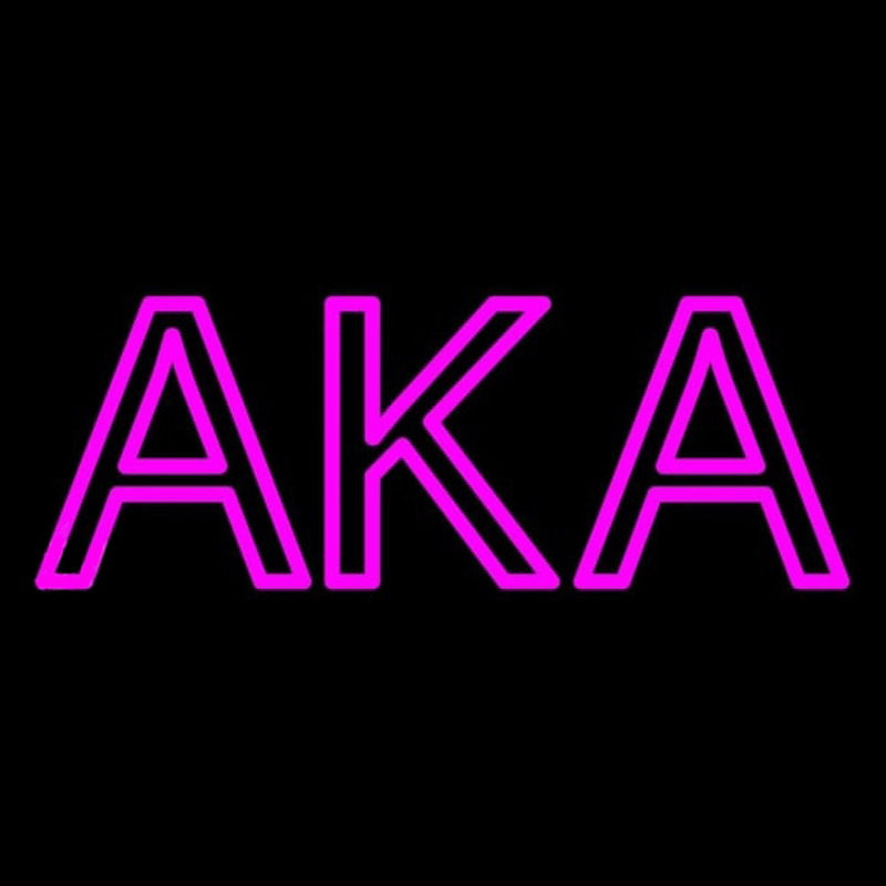 Alpha Kappa Alpha Neonkyltti