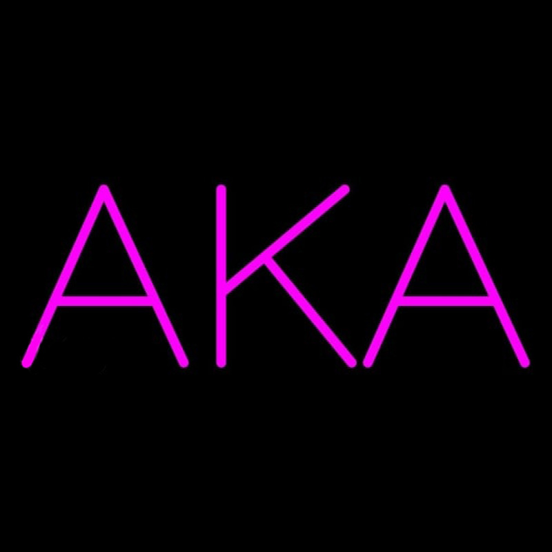 Alpha Kappa Alpha Neonkyltti