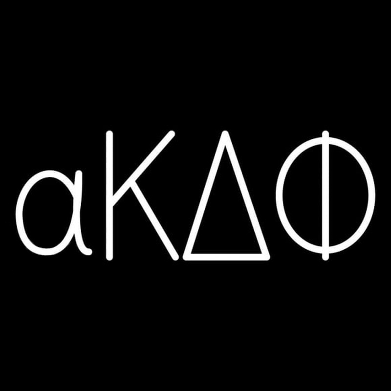 Alpha Kappa Delta Phi Neonkyltti