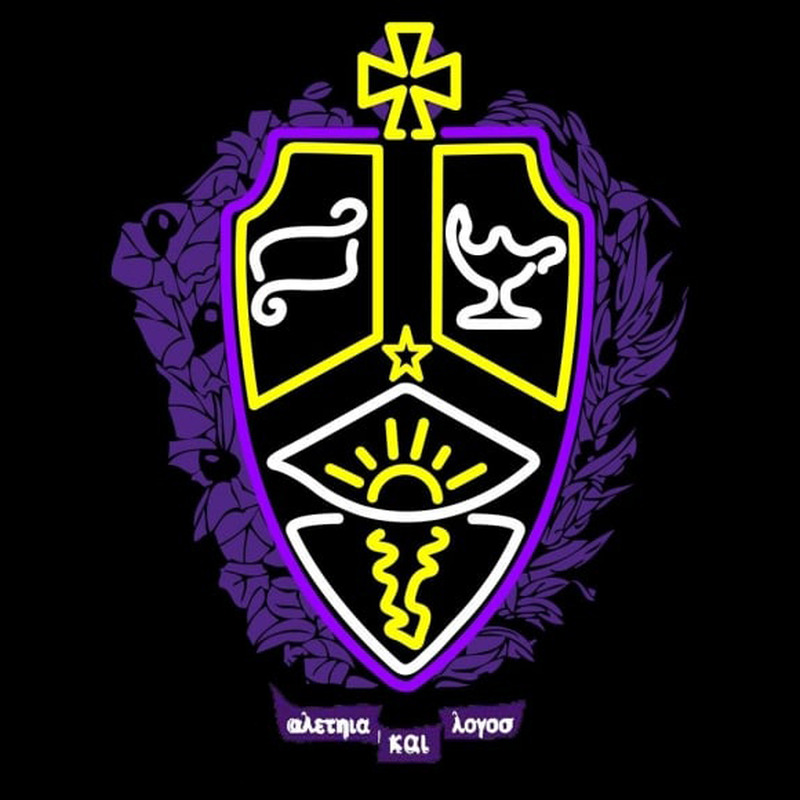 Alpha Kappa Lambda Logo Neonkyltti