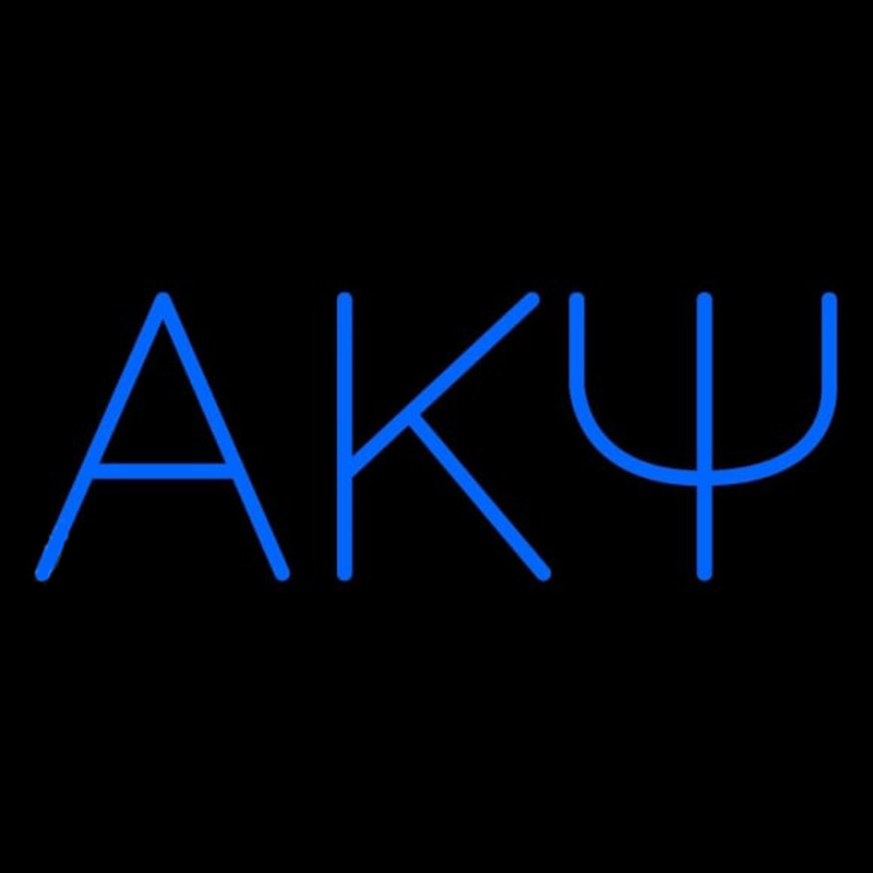 Alpha Kappa Psi Neonkyltti