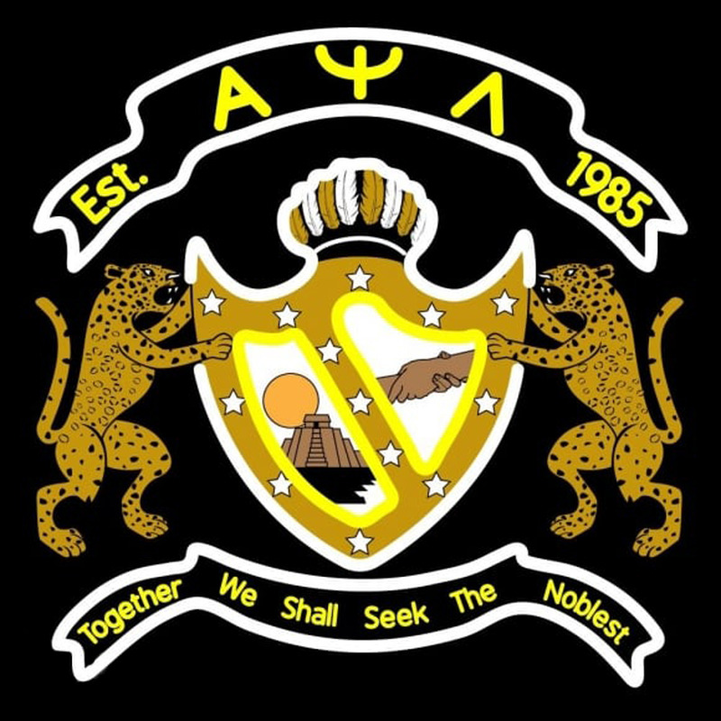 Alpha Psi Lambda Logo Neonkyltti