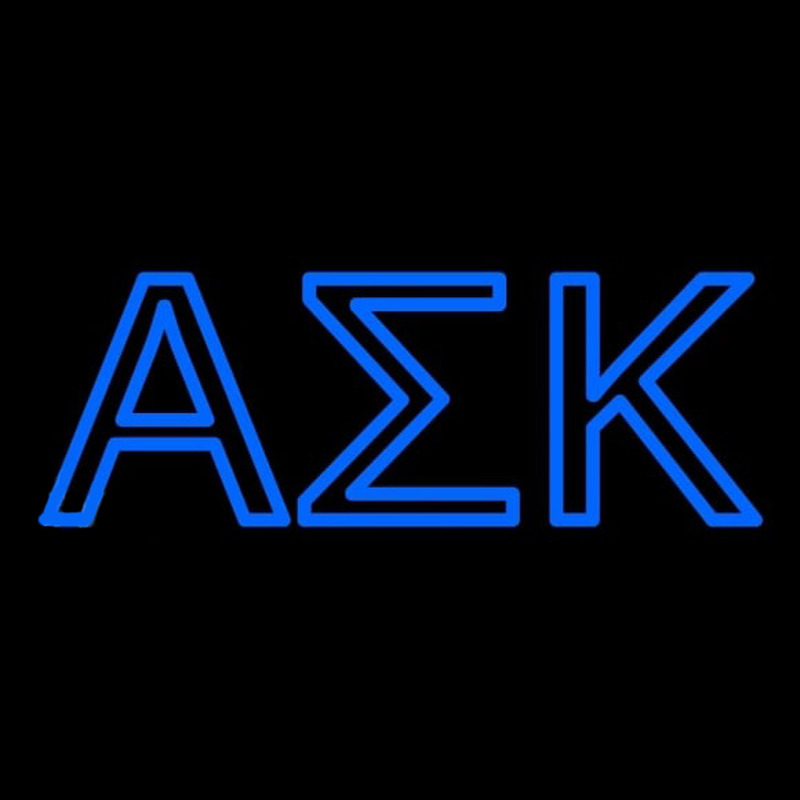 Alpha Sigma Kappa Neonkyltti