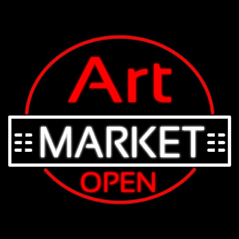 Art Market Open Neonkyltti