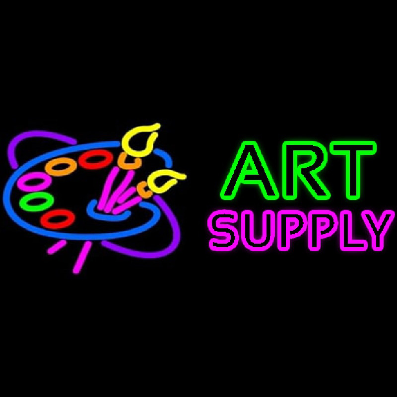 Art Supply With Logo Neonkyltti