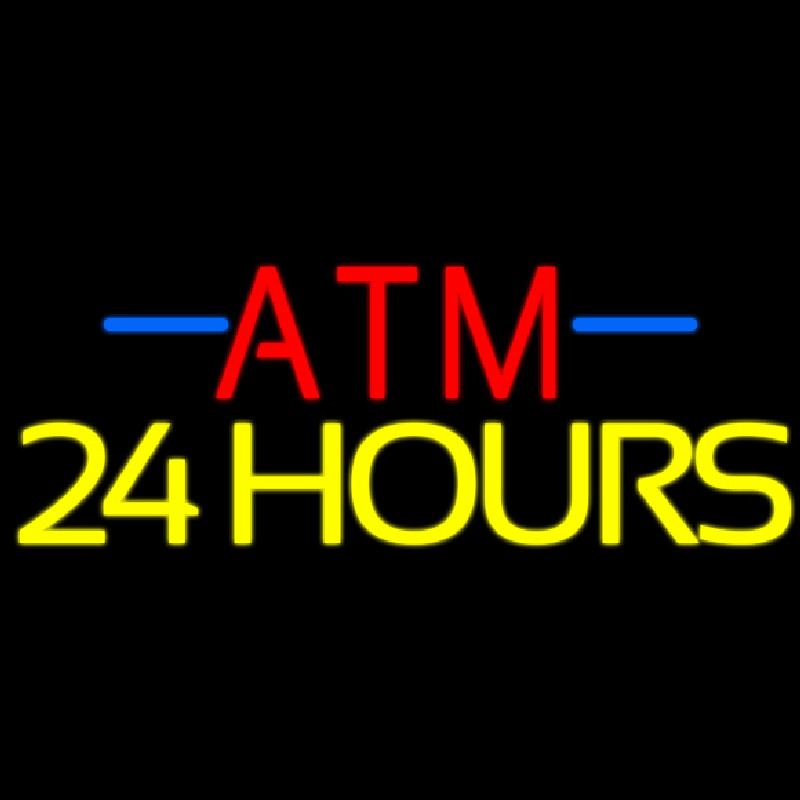 Atm 24 Hrs 1 Neonkyltti