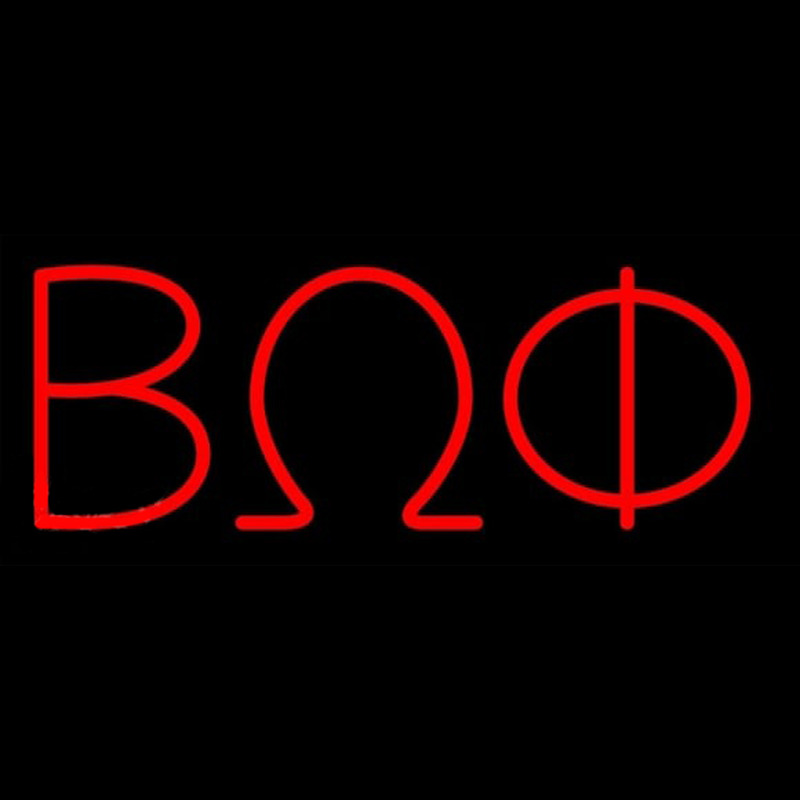 Beta Omega Phi Neonkyltti