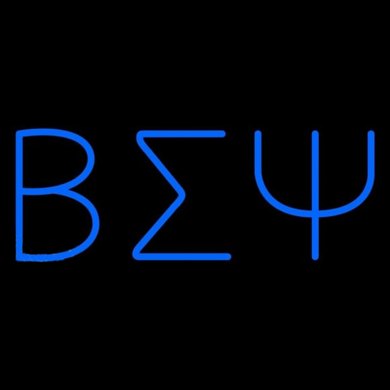 Beta Sigma Psi Neonkyltti