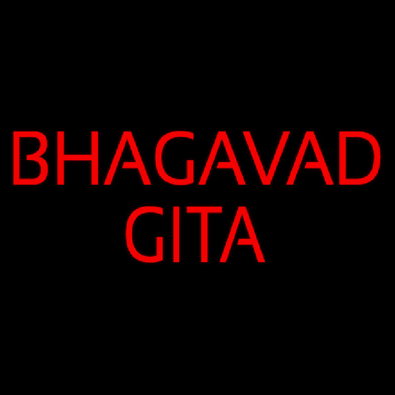 Bhagavad Gita Neonkyltti