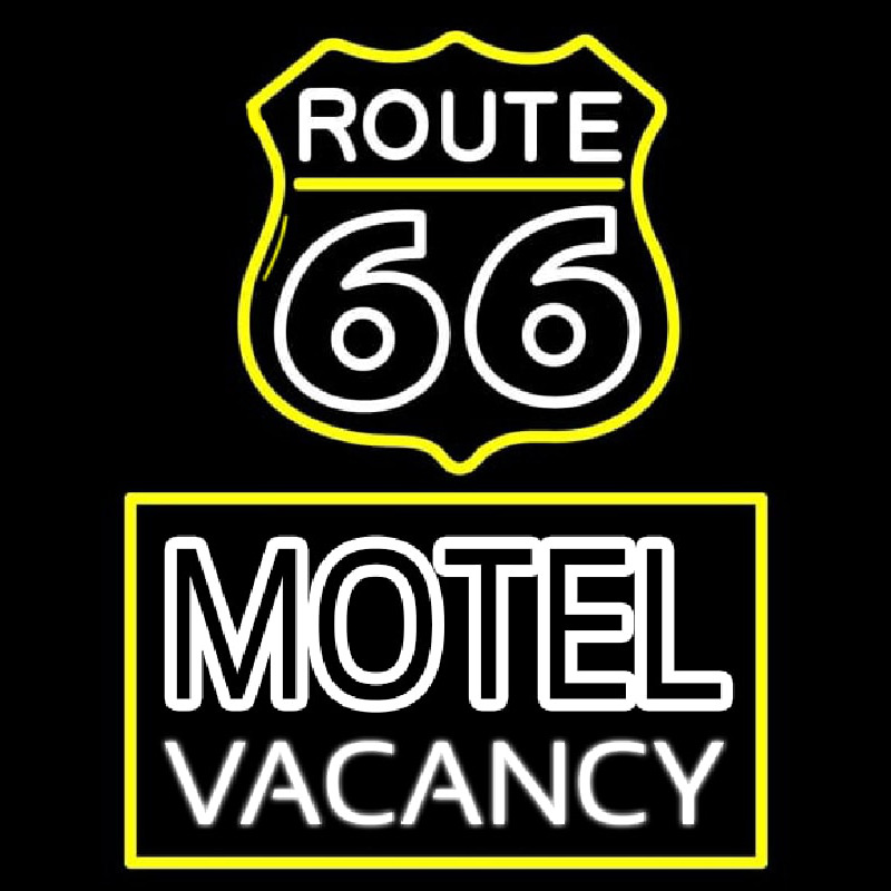 Block Motel Vacancy Neonkyltti