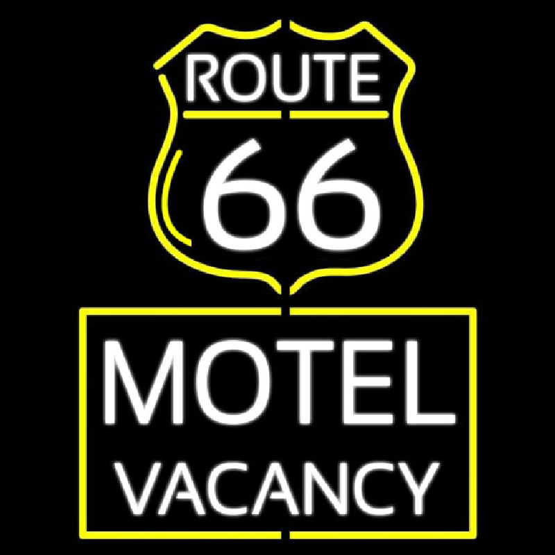 Block Motel Vacancy Neonkyltti