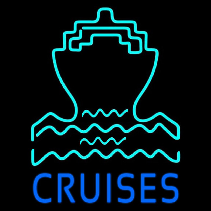 Blue Cruise Neonkyltti