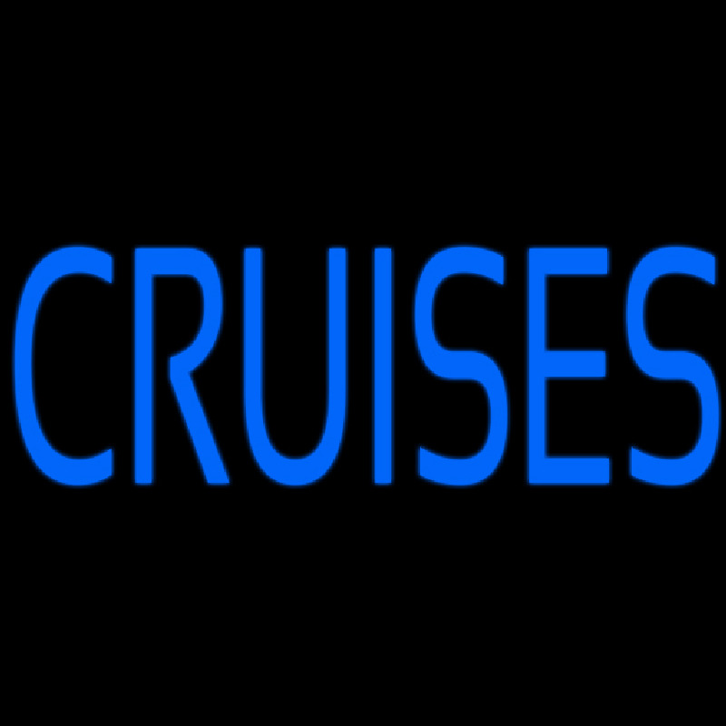 Blue Cruises Neonkyltti