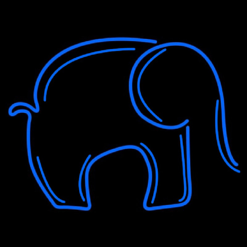 Blue Elephant Neonkyltti