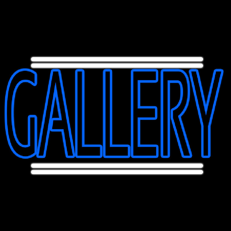 Blue Gallery Neonkyltti