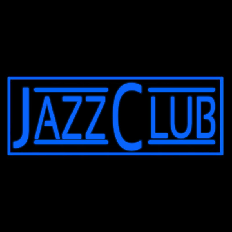 Blue Jazz Club Block Neonkyltti