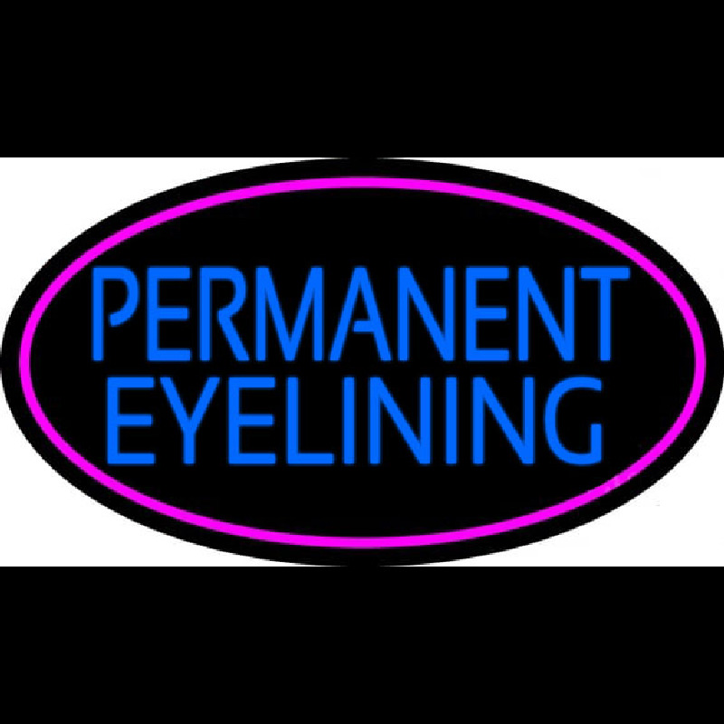 Blue Permanent Eye Lining Neonkyltti