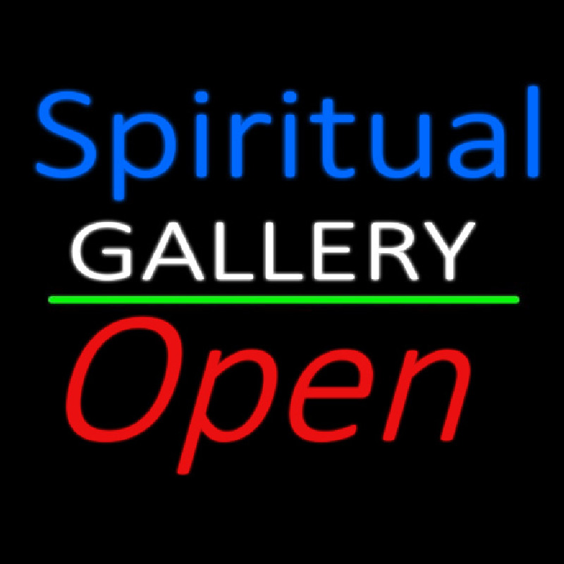 Blue Spritual White Gallery With Open 2 Neonkyltti