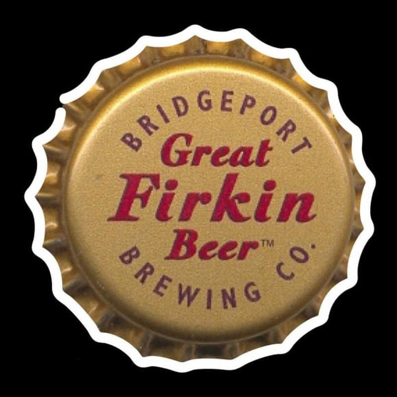 Bridgeport Great Firkin Neonkyltti