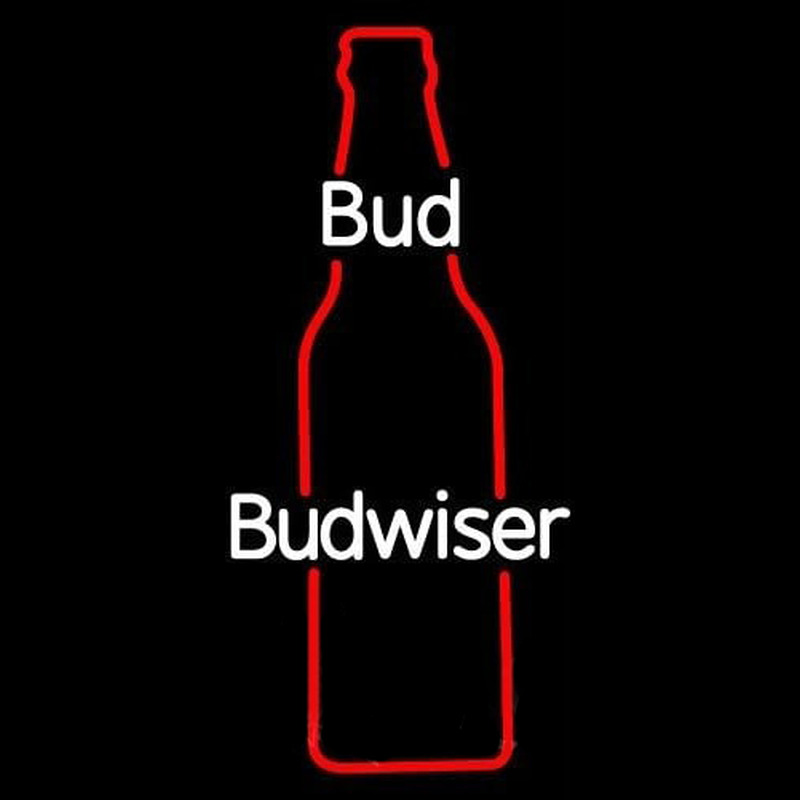 Bud Bottle Beer Sign Neonkyltti