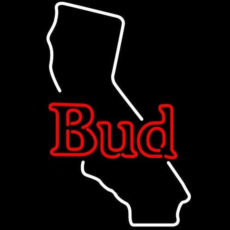 Bud California Beer Sign Neonkyltti