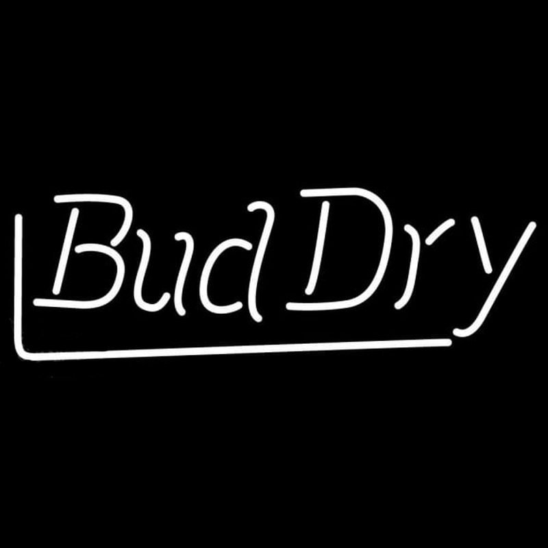 Bud Dry Beer Sign Neonkyltti