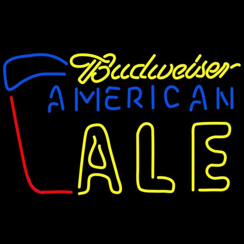 Budweiser American Ale Beer Sign Neonkyltti