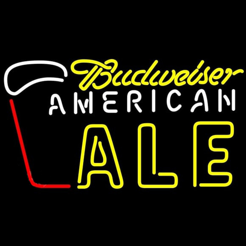 Budweiser American Ale Beer Sign Neonkyltti