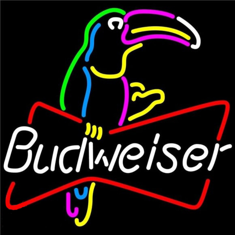 Budweiser Toucan Beer Sign Neonkyltti