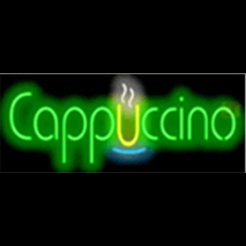 Cappuccino Cafe Neonkyltti