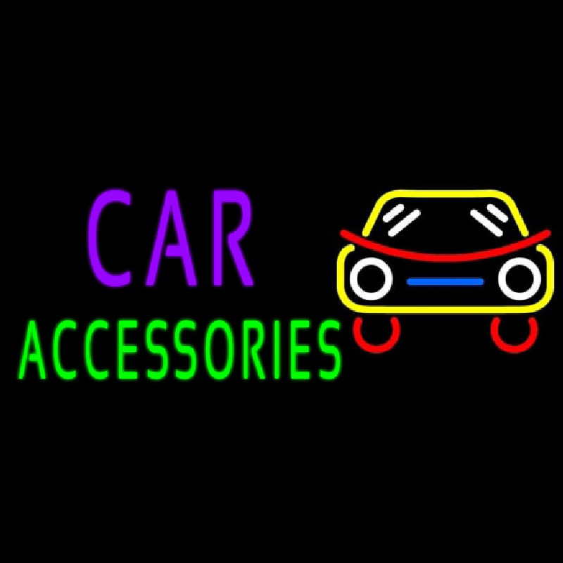 Car Accessories Neonkyltti