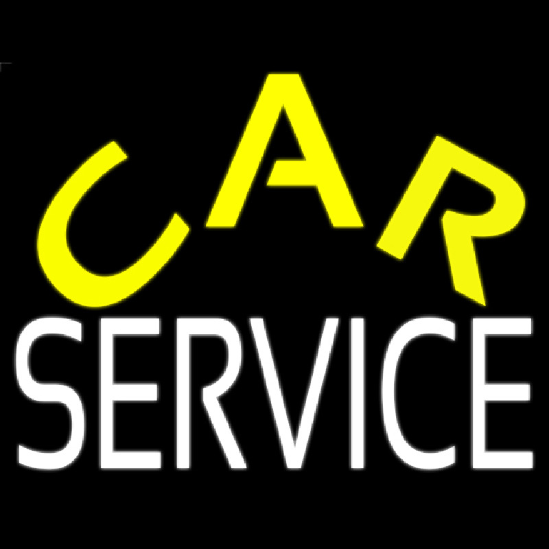 Car Service Neonkyltti