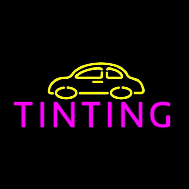 Car Tinting Neonkyltti