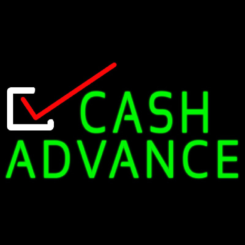 Cash Advance Neonkyltti