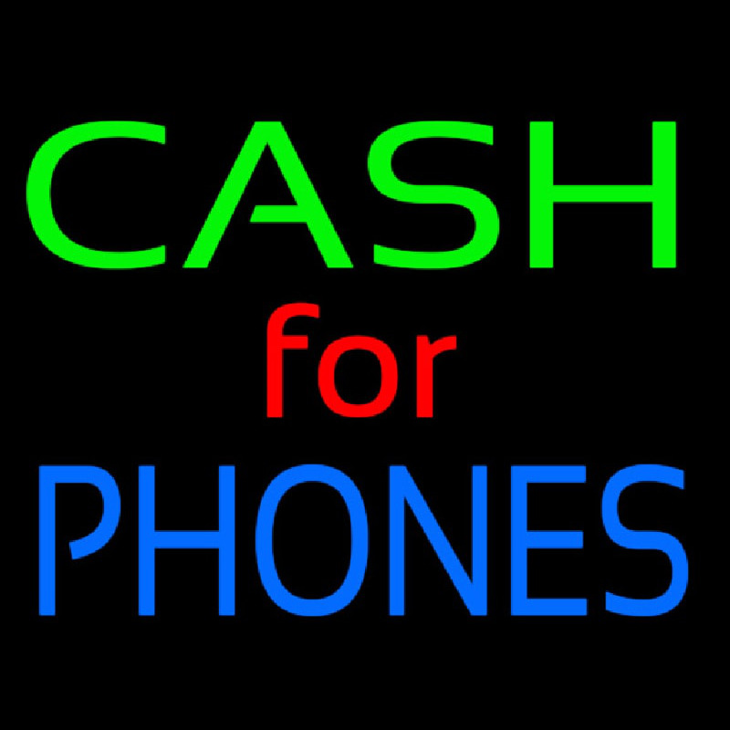 Cash For Phones Neonkyltti