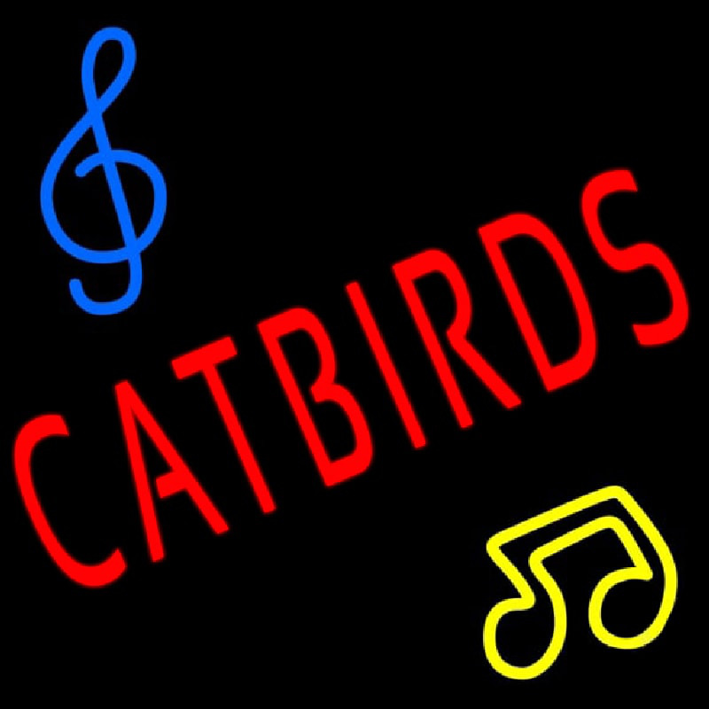 Catbirds Music Icon Neonkyltti