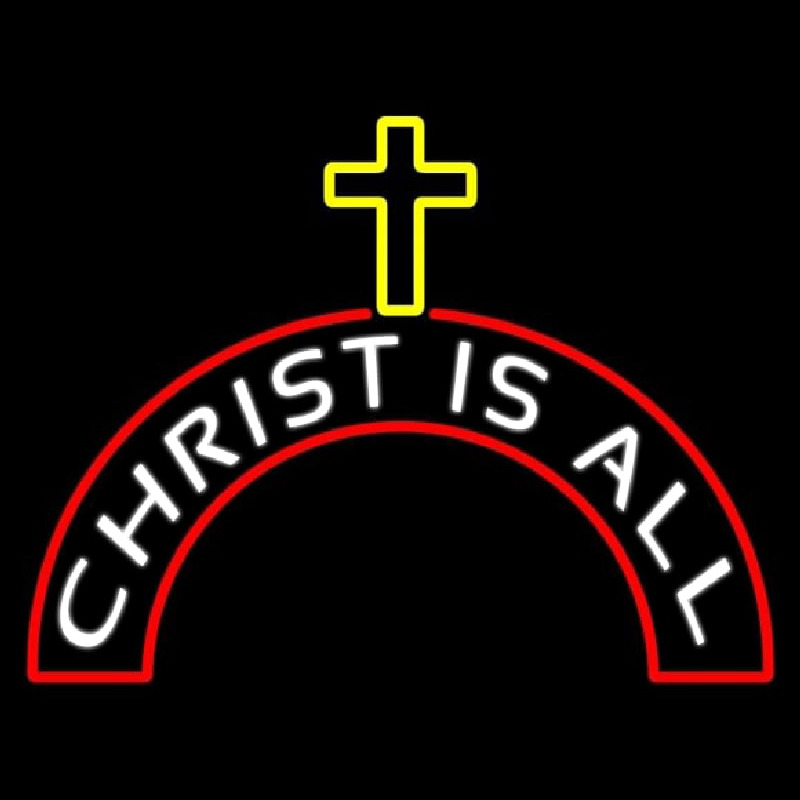 Christ Is All Neonkyltti