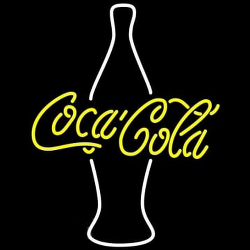 Coca Cola Bottle Neonkyltti