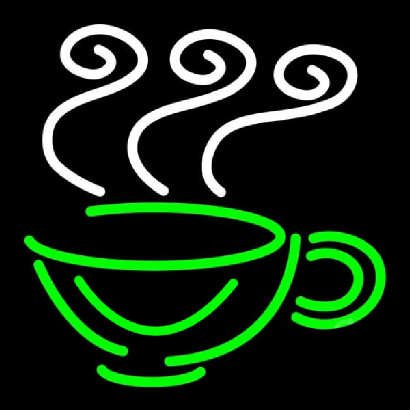 Coffee Cup Logo Neonkyltti