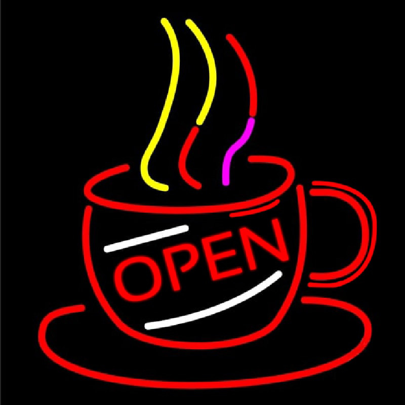 Coffee Cup With Open Neonkyltti