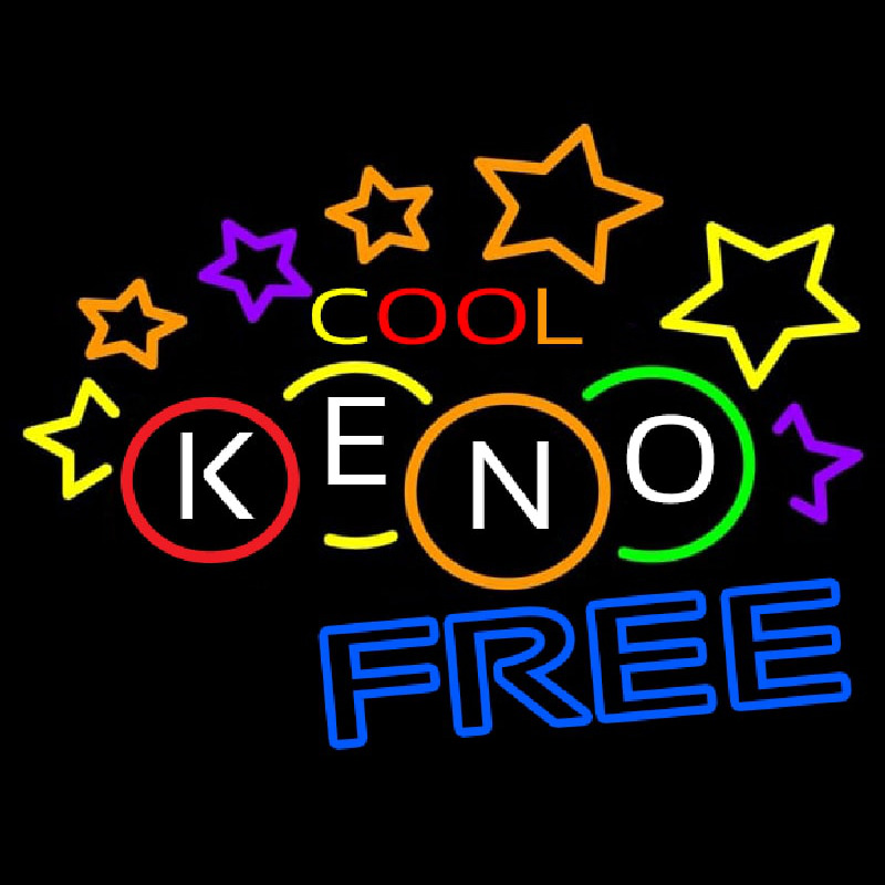 Cool Keno Free 3 Neonkyltti