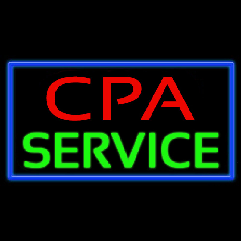 Cpa Service Neonkyltti