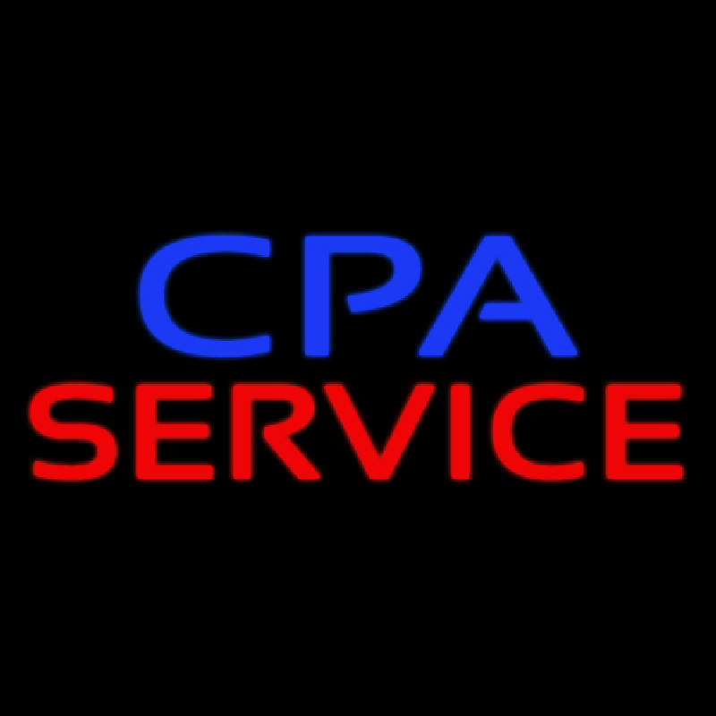 Cpa Service Neonkyltti