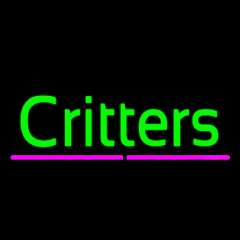 Critters Neonkyltti