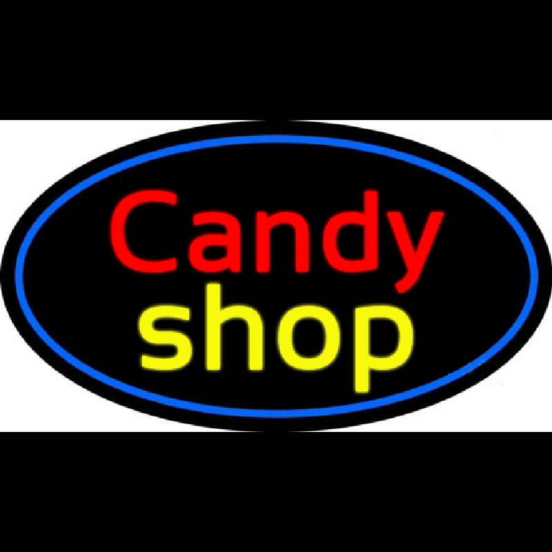 Cursive Candy Shop Neonkyltti